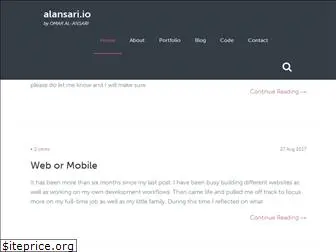 alansari.io