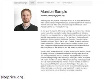 alansonsample.com