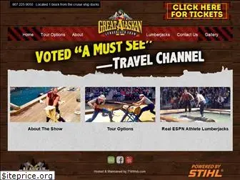 alaskanlumberjackshow.com