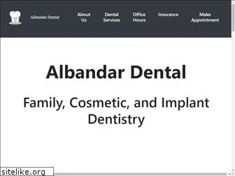 albandar-dental.com