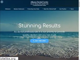 albanydentalcentre.com