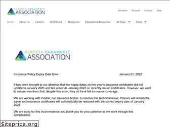 albertaparamedics.ca thumbnail