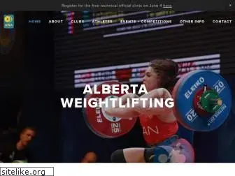 albertaweightlifting.com