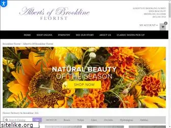 albertsbrooklineflorist.com