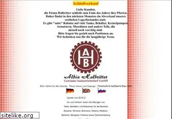 albin-halbritter-gmbh.de