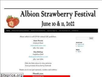 albionstrawberryfestival.com