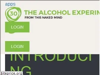 alcoholexperiment.com