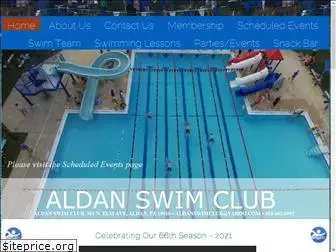 aldanswimclub.com