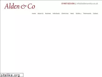 aldenandco.co.uk