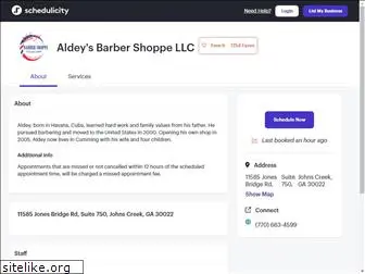 aldeysbarbershoppe.com