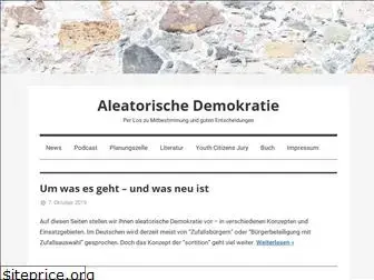 aleatorische-demokratie.de
