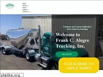 alegretrucking.com