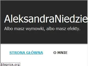 aleksandraniedzielska.pl