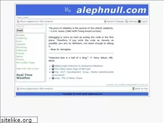alephnull.com