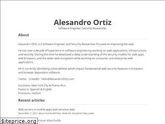 alesandroortiz.com