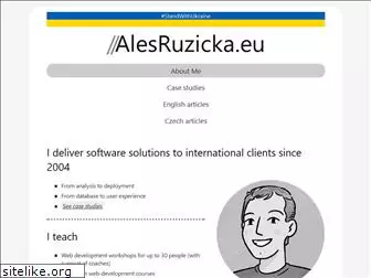 alesruzicka.eu