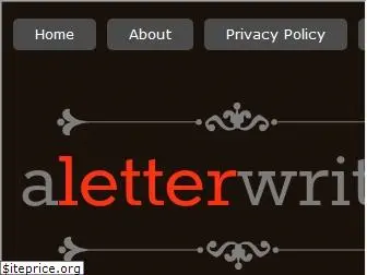 aletterwriter.com