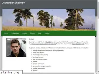 alexander-shalimov.com