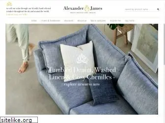 alexanderandjamessofas.com