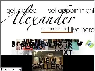 alexanderatthedistrict.com