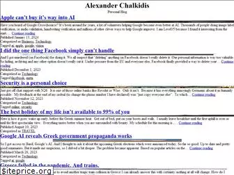 alexanderchalkidis.com