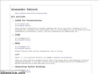 alexanderfabisch.github.io