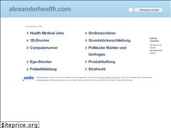 alexanderhealth.com