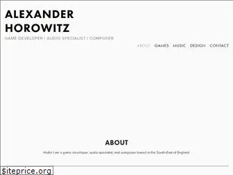 alexanderhorowitz.com