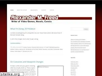 alexandermfreed.com