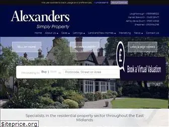 alexanders-estates.com