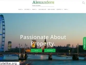 alexanders-uk.com