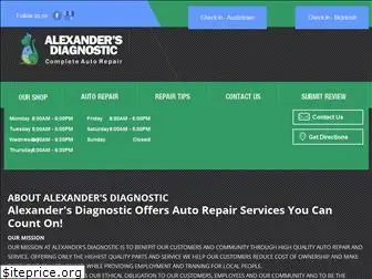 alexandersdiagnostic.com