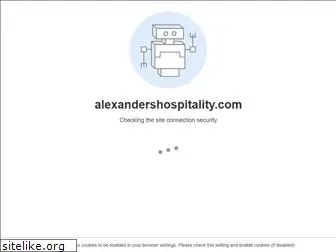 alexandershospitality.com
