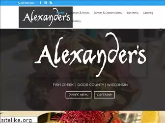 alexandersofdoorcounty.com