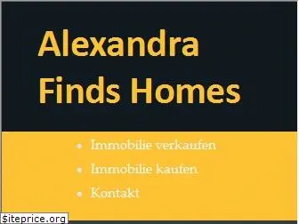 alexandrafindshomes.com