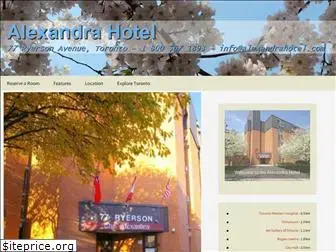 alexandrahotel.com