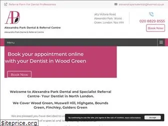 alexandraparkdentist.co.uk