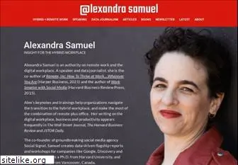 alexandrasamuel.com