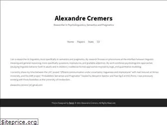 alexandrecremers.com