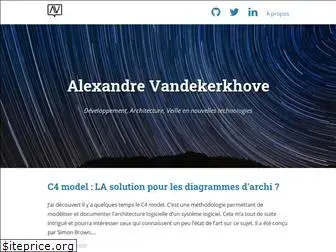 alexandrevandekerkhove.fr