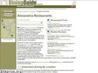 alexandria.diningguide.com