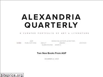 alexandriaquarterlymag.com