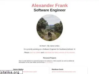 alexfrankcodes.com