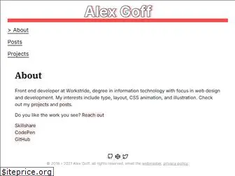 alexgoff.net