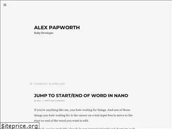 alexpapworth.co.uk