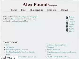 alexpounds.com