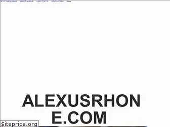 alexusrhone.com