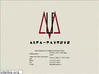 alfa-patents.lv