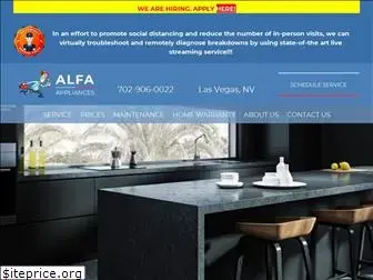 alfaappliances.com