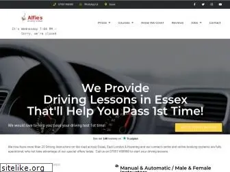 alfiesdrivingschool.com